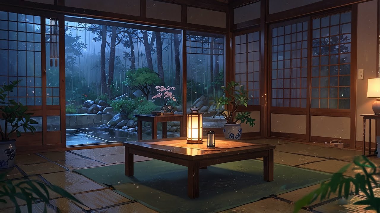Relaxing and Peaceful Music 🌙 Gentle Lofi for Deep Calm, Stress Relief and Nighttime Relaxation