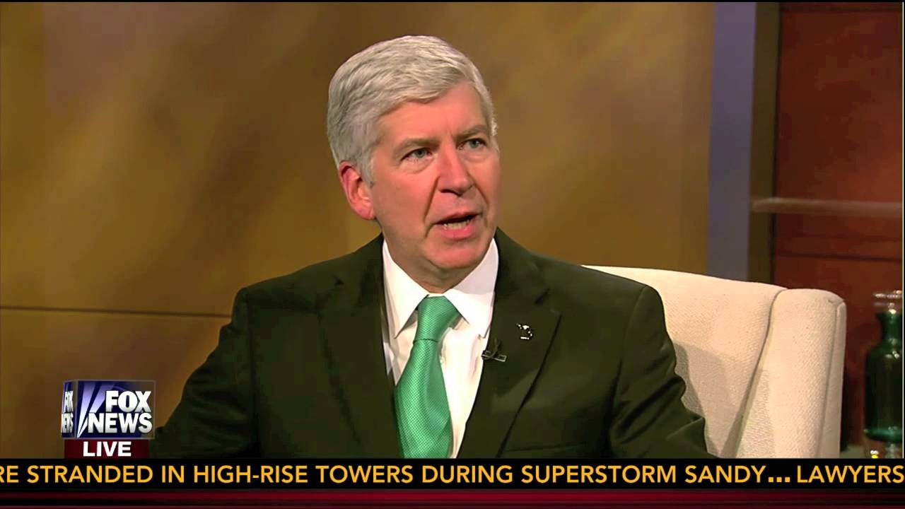 Governor Snyder talks about Michigan's Comeback