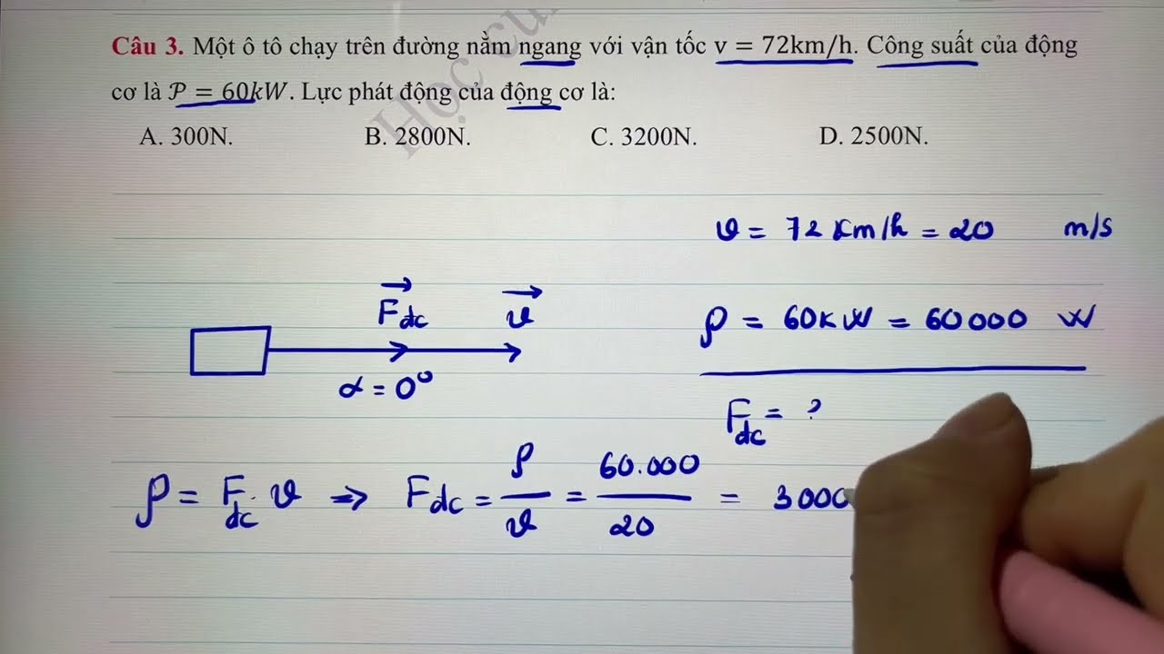 Vật Lý 10|| CĐ4 - Tiết 2.1. Tính Công Suất và Hiệu Suất (2 tiết)