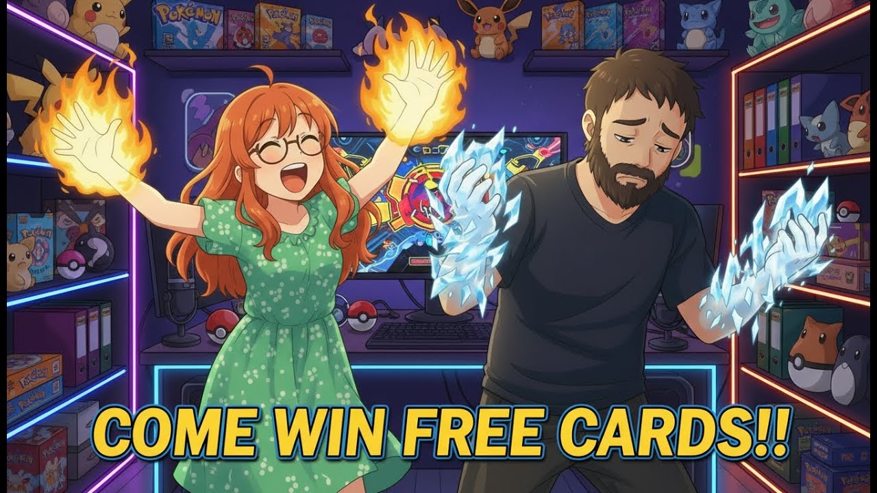 💙HAPPY MON!! Lets rip some HEAT! FREE Pokémon Cards!🧡
