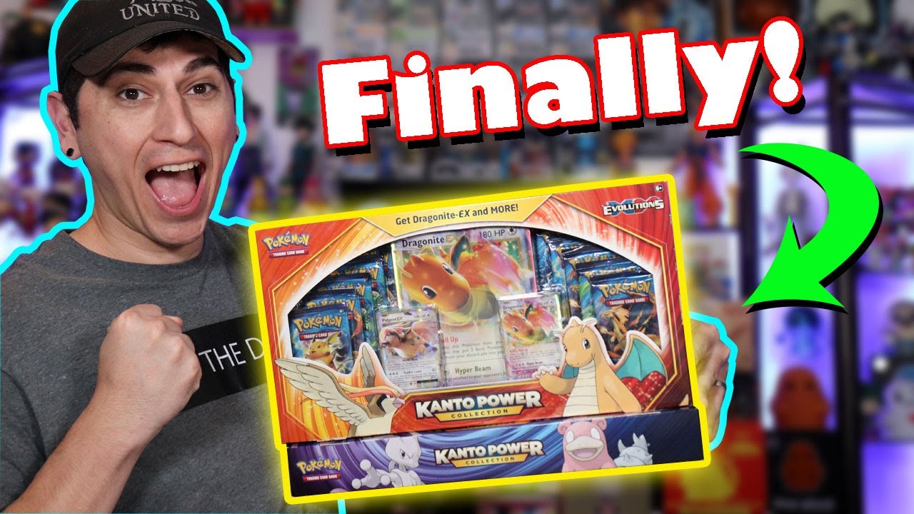 Huge Kanto Powers XY Evolutions Pokemon Opening!