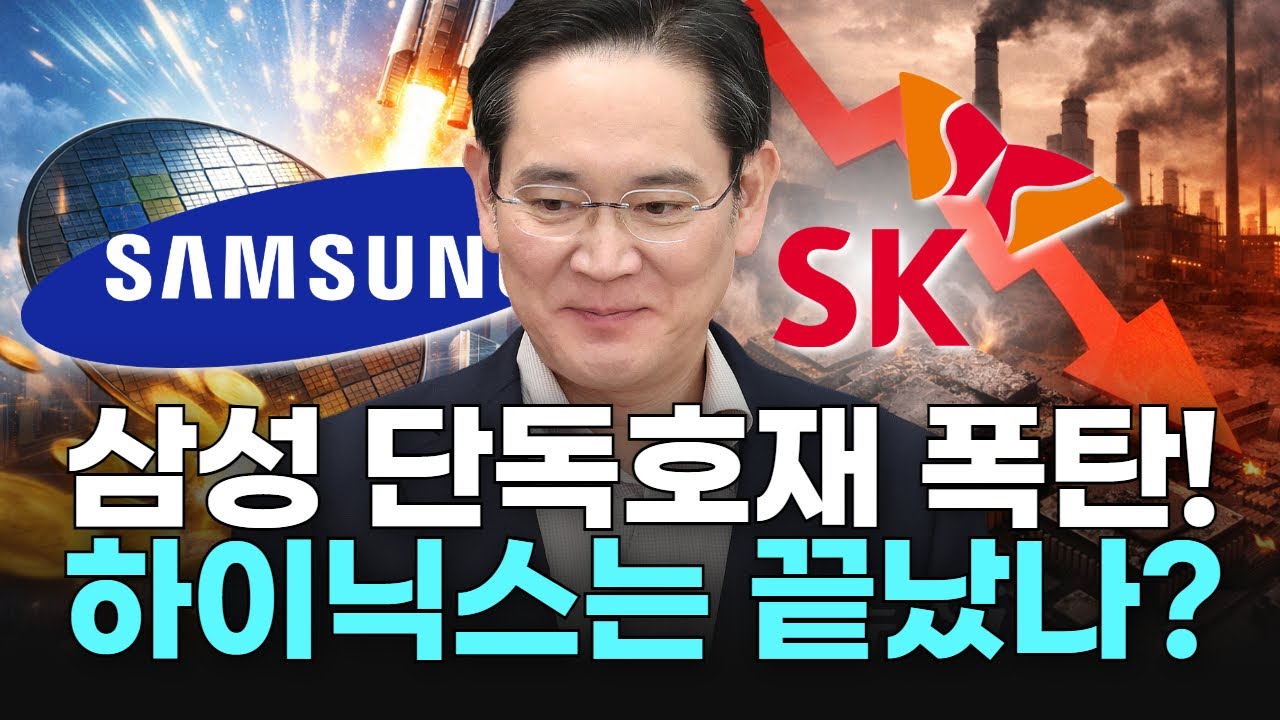 삼성 단독호재 폭탄! 하이닉스는 끝났나?