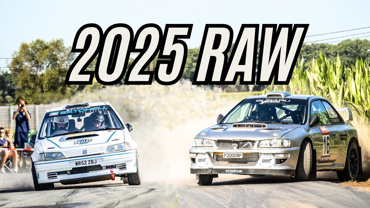 BP Rally 2025 Onboard Compilation (Subaru Impreza & Peugeot 106 Rallye) - Pure Sound