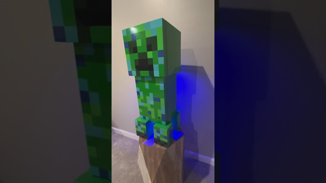 Minecraft Creeper Mini Fridge?!