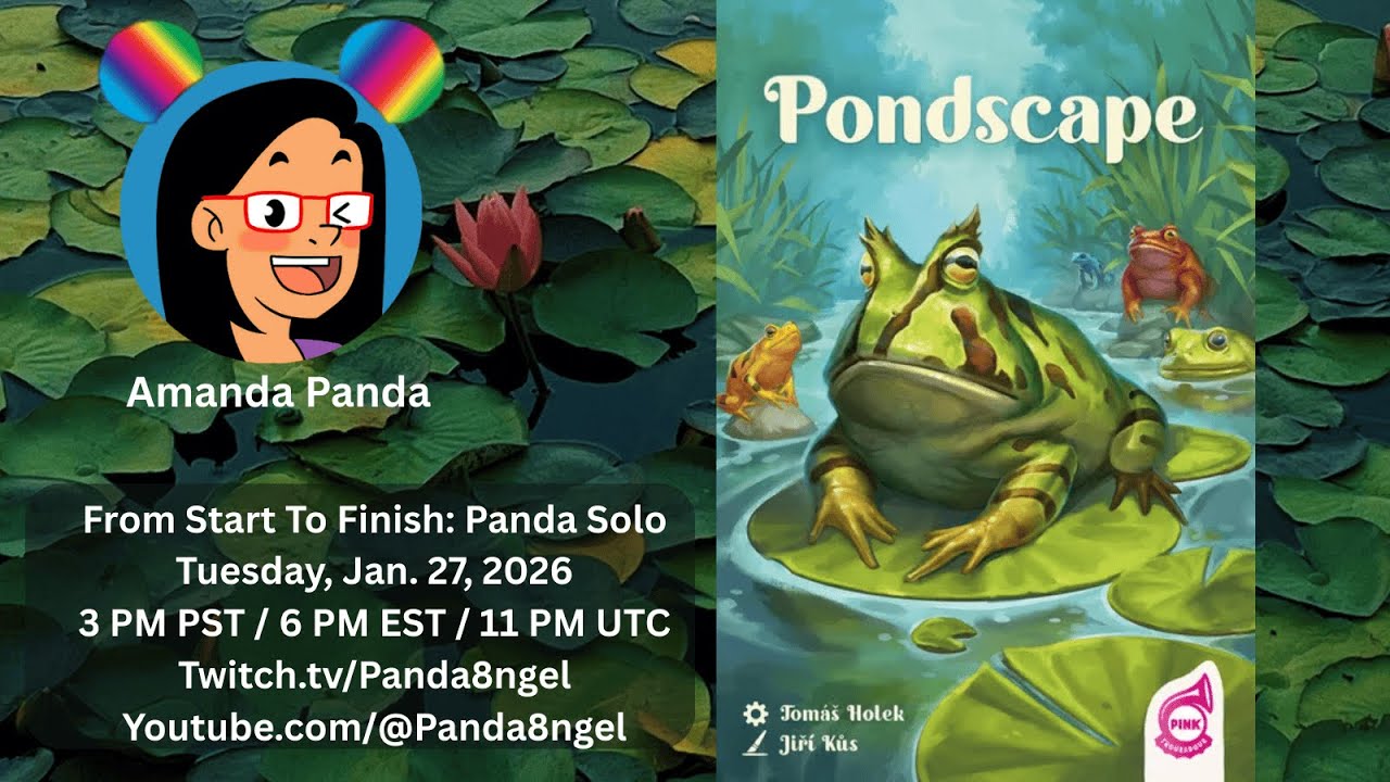 Panda Solo : FSTF | Pondscape by Tomas Holek from Capstone Games & Pink Troubadour