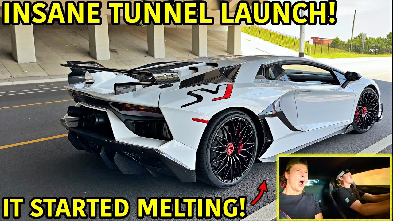 Наш восстановленный Lamborghini Aventador начал плавиться во время первого тест-драйва!!!