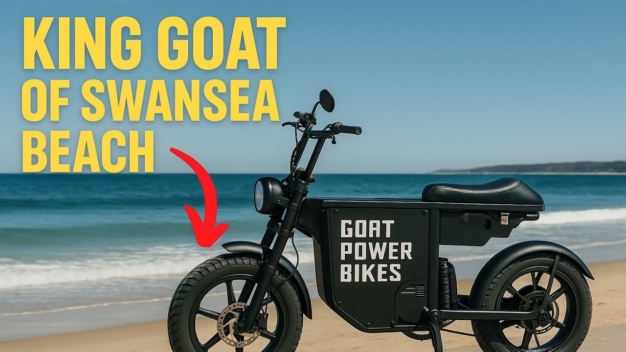 “The KING GOAT Takes on Swansea Beach! | Power Meets the Coast