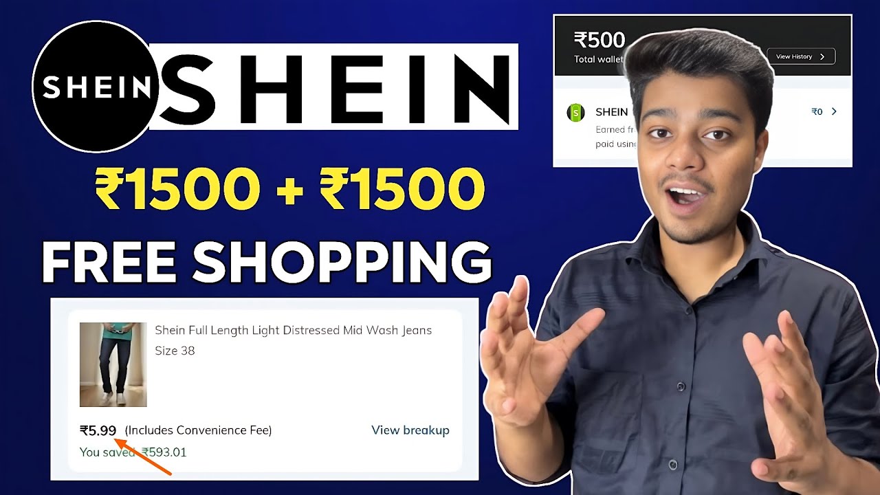 Shein new offer | shein ₹1500 free shopping | shein se free shopping kaise kare | shein free cash 