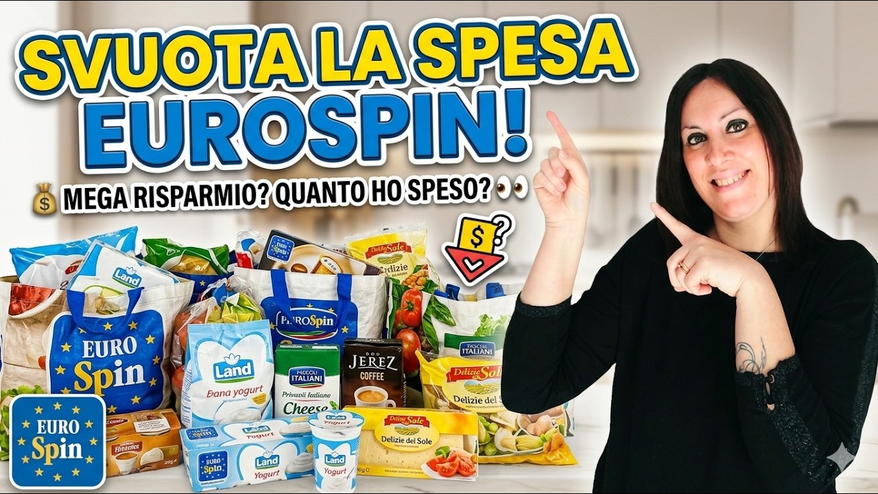 Svuota La Spesa Eurospin! #eurospin #laspesaintelligente #spesa