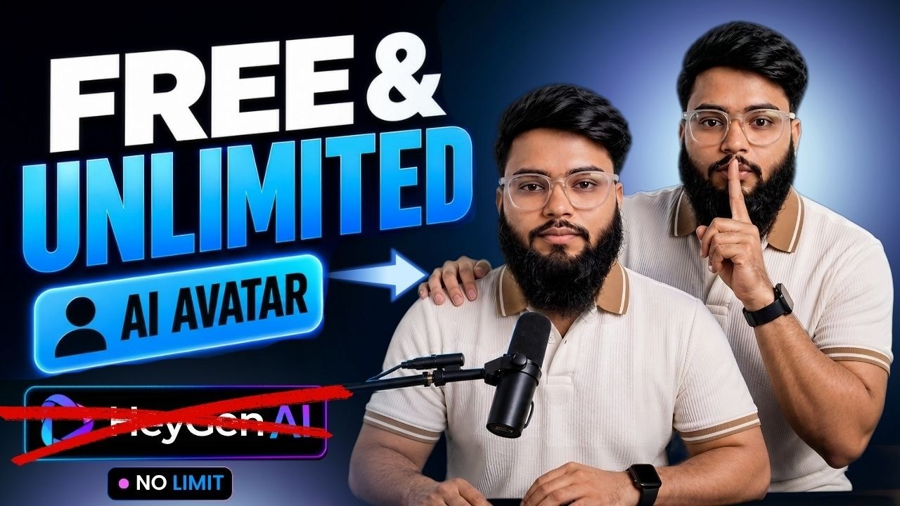 Create AI Talking Avatars Unlimited & FREE (No Credit Limit)