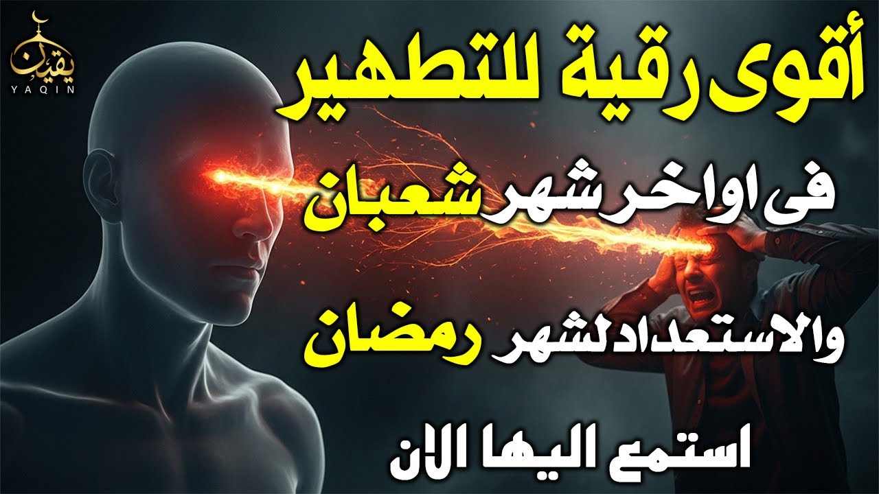 أقوى رقية لطهارة البدن من السحر.العيون.الحسد.الشيطان تطهير تام وشامل بإذن الله ~شهر شعبان المبارك ~