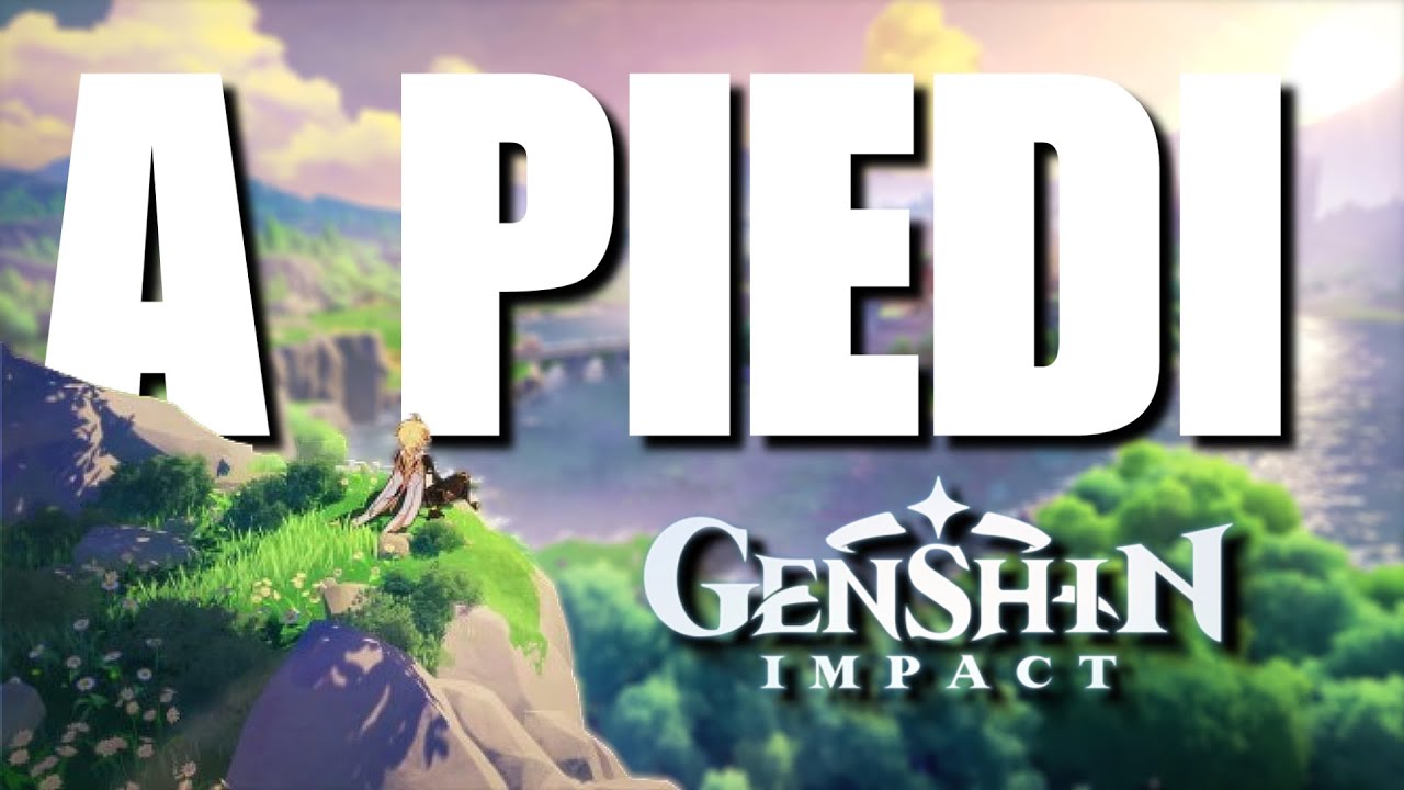 TUTTA la mappa di GENSHIN IMPACT a PIEDI