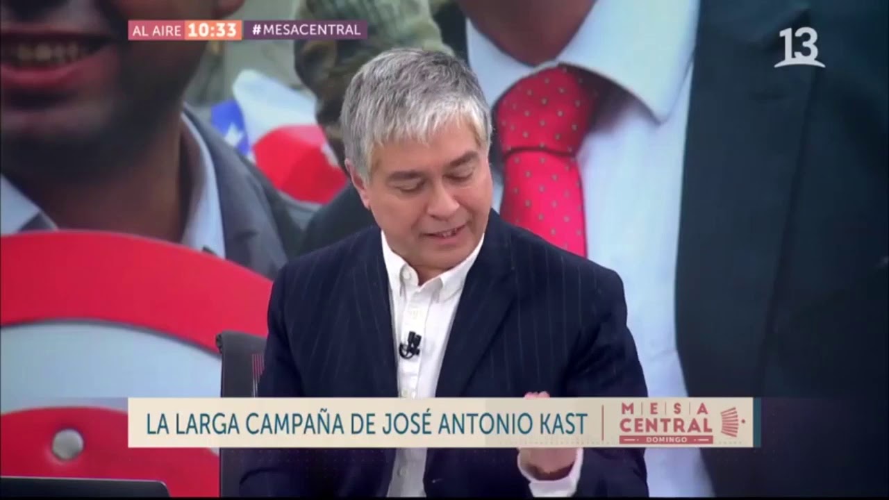 José Antonio Kast en Mesa Central - 04 agosto 2019