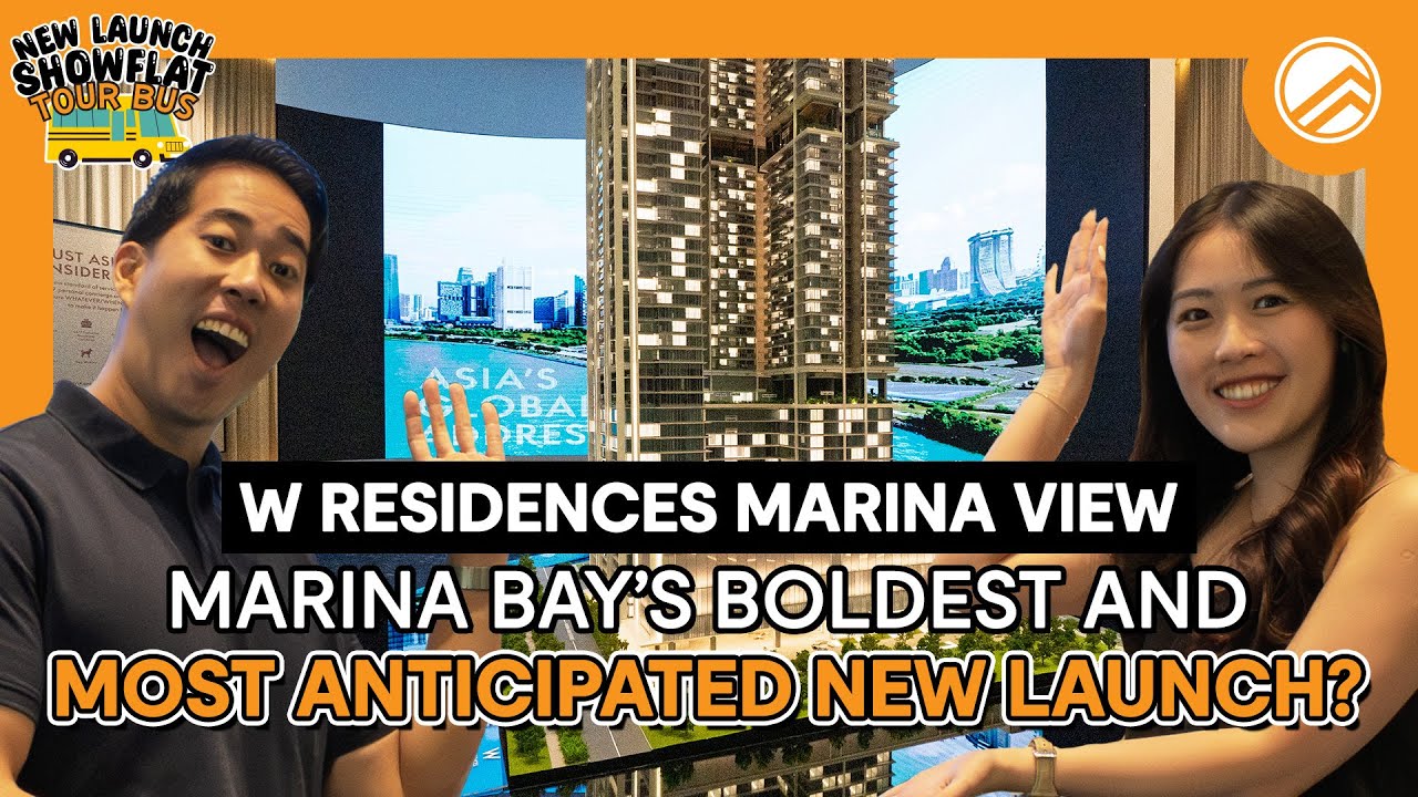 W Residences Marina View – Branded Luxury Meets Bayfront Living | PLB New Launch Showflat Tour Bus