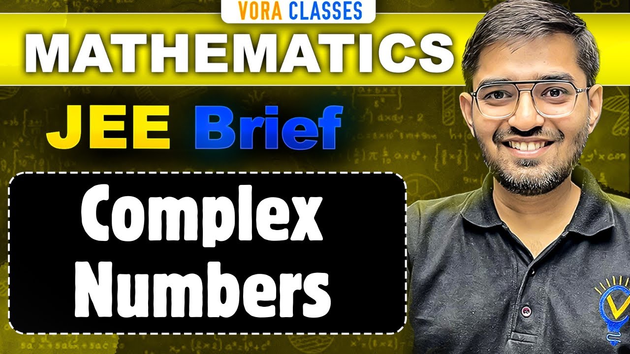 Complex Numbers in One shot for JEE Main and Advanced | Maths | Nishant Vora