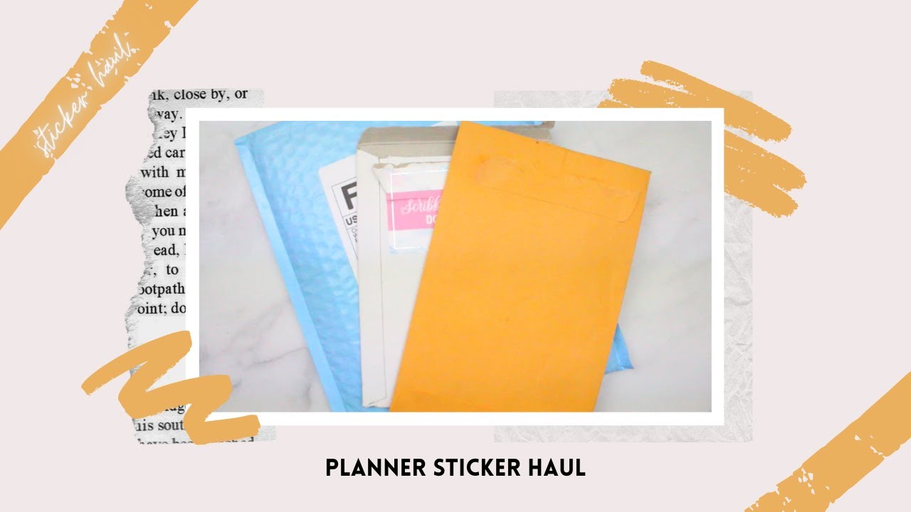 Short and Sweet Sticker Haul