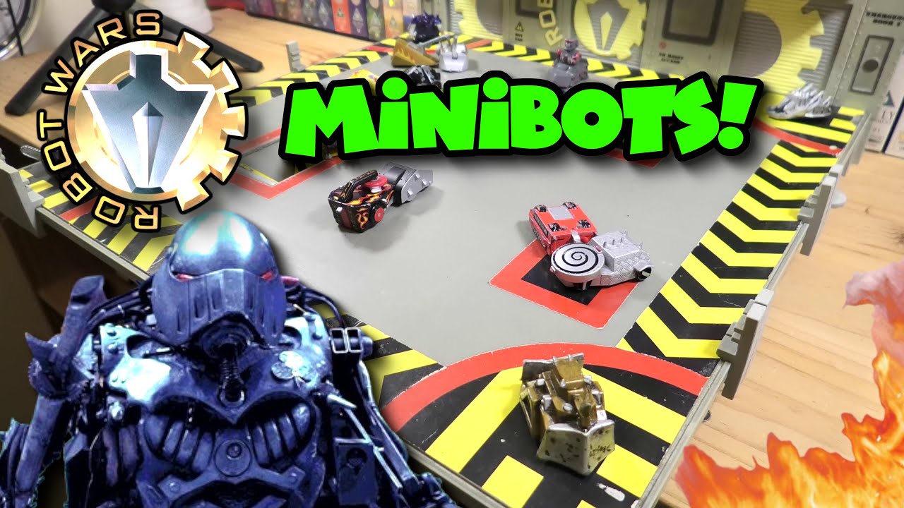 Unboxing Robot Wars MINIBOTS!