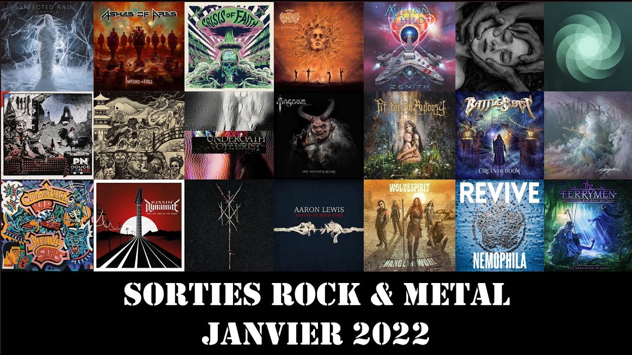 Sorties Albums Rock & Metal Janvier 2022