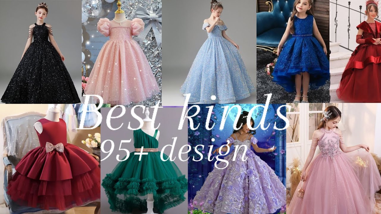 Best kids outfits 2025/babu party wear grown dress design /#kidsdrss#babaydress