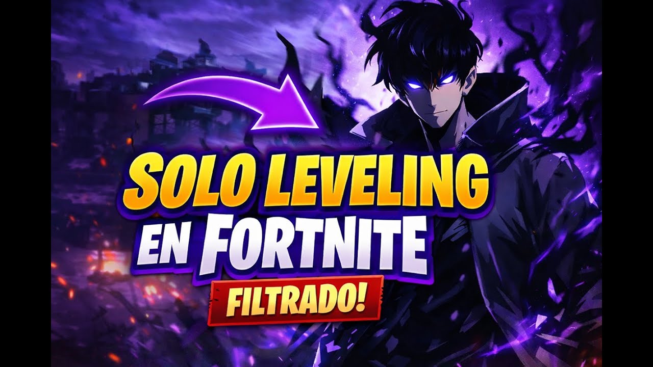 👉 Solo Leveling llegará a Fortnite | Filtración Sung Jinwoo