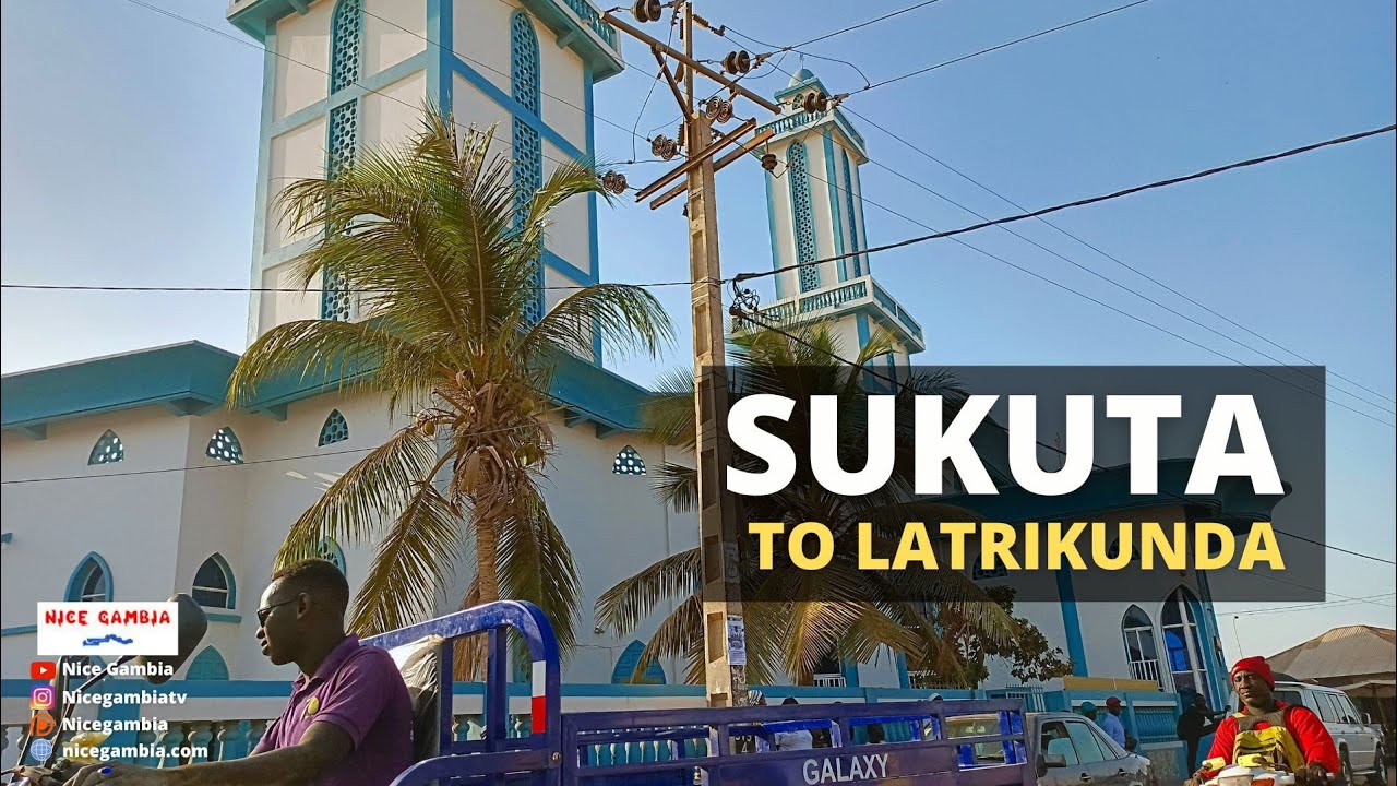 Sukuta to Latrikunda drive in The Gambia