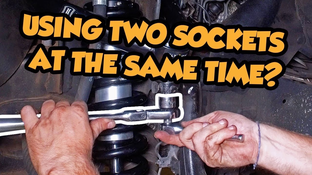 GearWrench Pass Through Socket Set with Locking Flex-Head