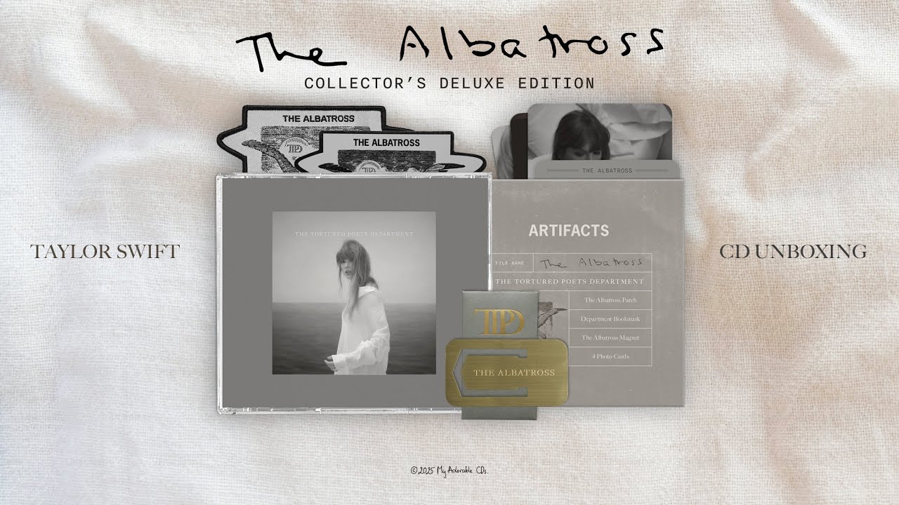 Taylor Swift | The Tortured Poets Department: The Albatross Collector’s Deluxe Edition | CD Unboxing