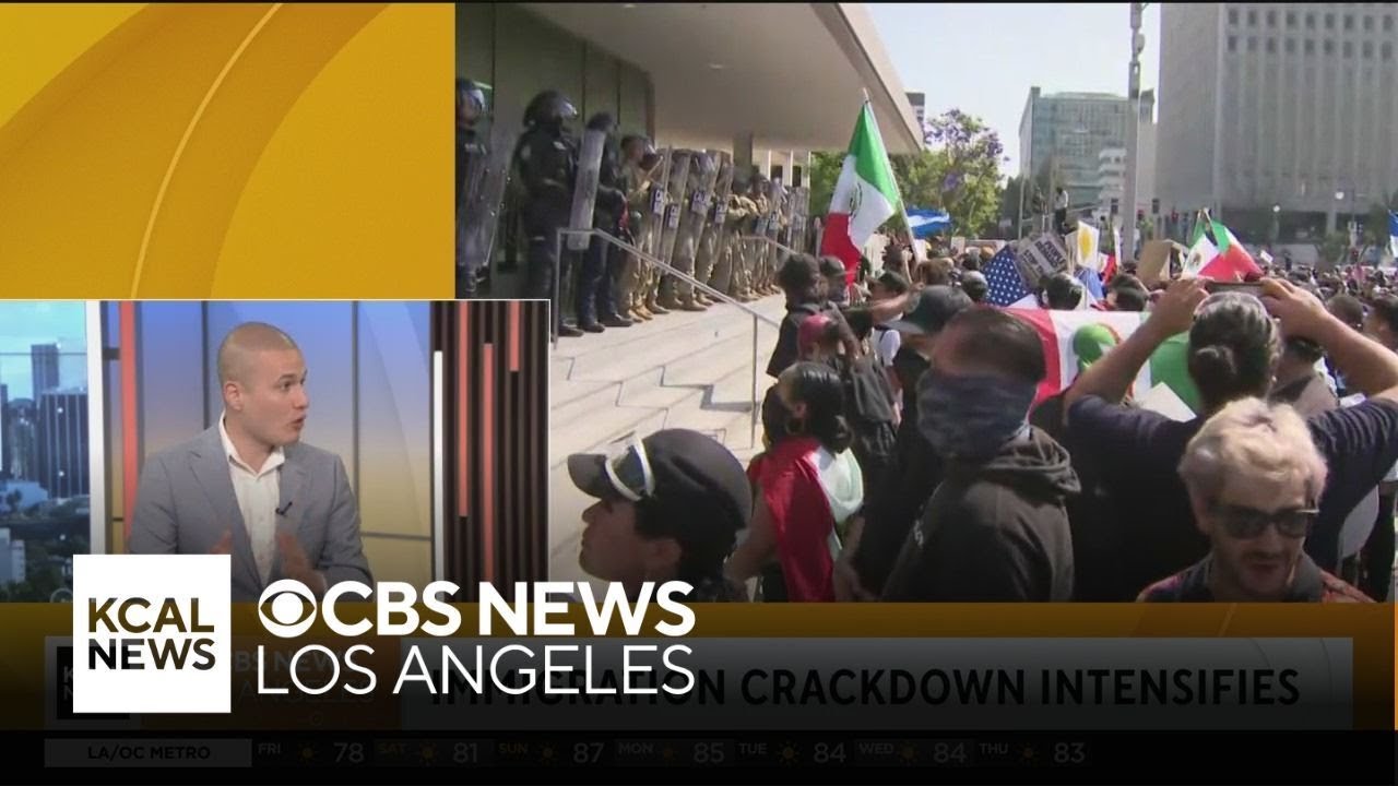 CBS Immigration Reporter Camilo Montoya talks about recent ICE operations