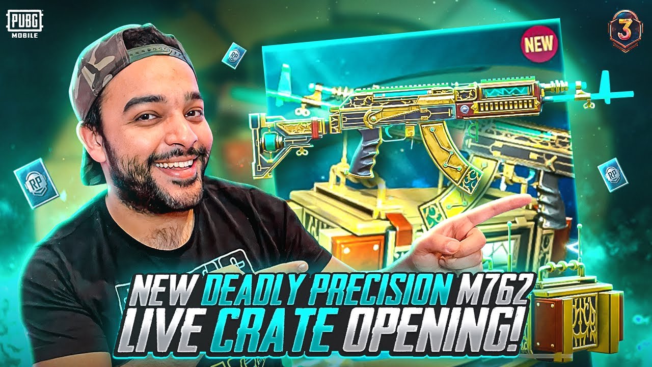NEW M762 DEADLY PRECISION LIVE CRATE OPENING| LIVE UC GIVEAWAY | UC CUSTOM ROOMS | 3D GAMING