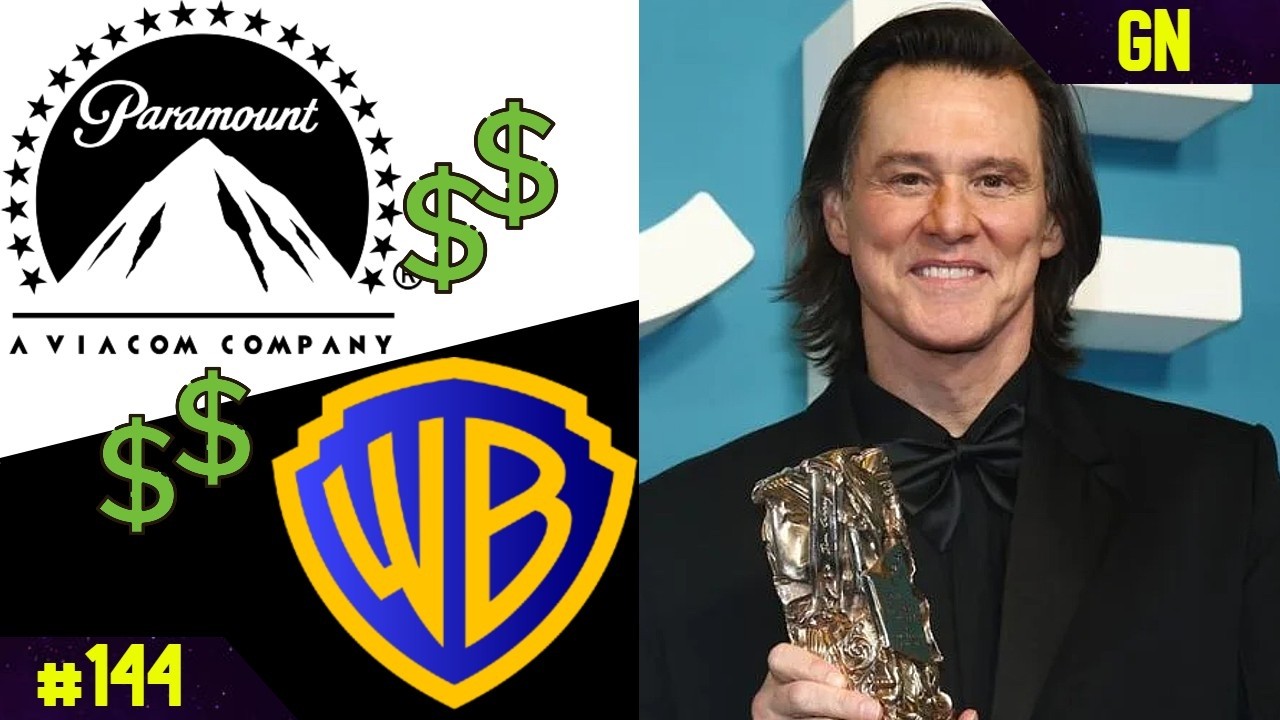 Galactik Nius #144 | Paramount compra Warner Bros, Clon de Jim Carrey y Mas...