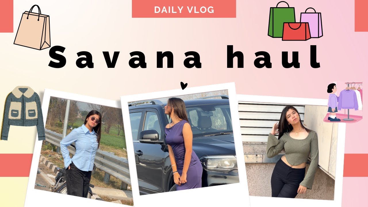 SAVANA Clothing Haul 🛍️ | Trendy Fits You NEED to See!