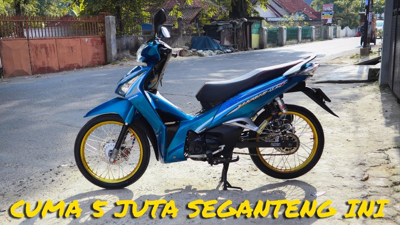 Review Wave 125i Helm in modif cuma 5jt simple thailook *175