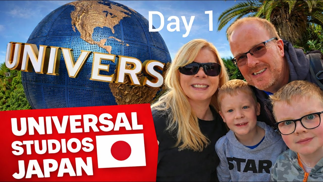 Universal Studios Japan Theme Park Vlog Day 1 - Oct 2025
