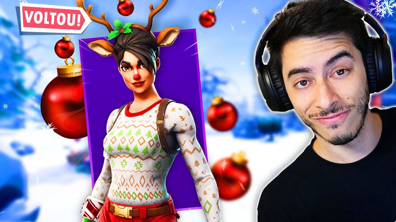 FINALMENTE A RENA VOLTOU! - Fortnite