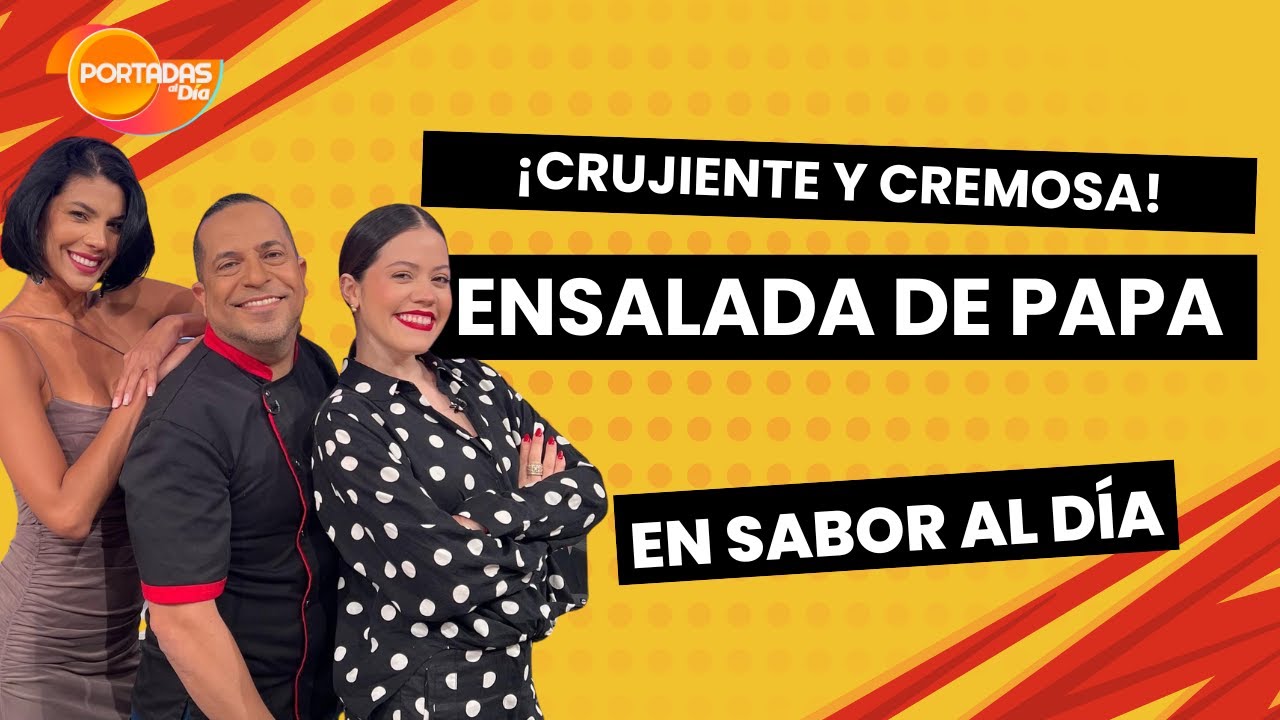 ¡LA MEJOR ENSALADA DE PAPA! 🥔 Crujiente, Cremosa y Muy Fácil