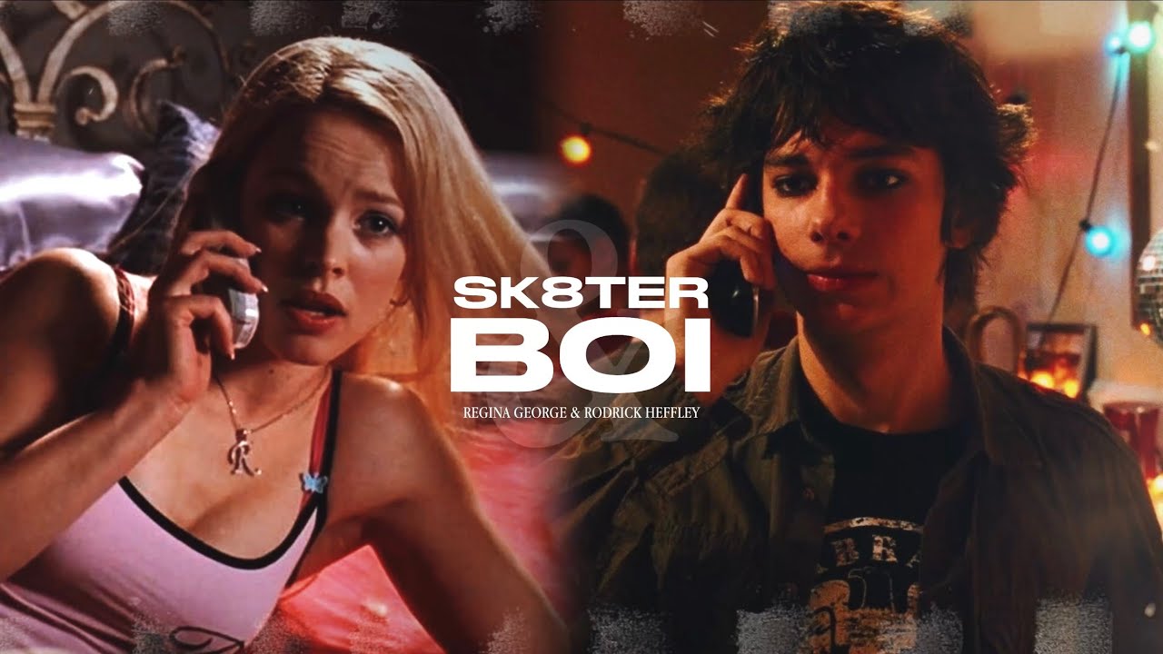 Regina George & Rodrick Heffley | sk8ter boi
