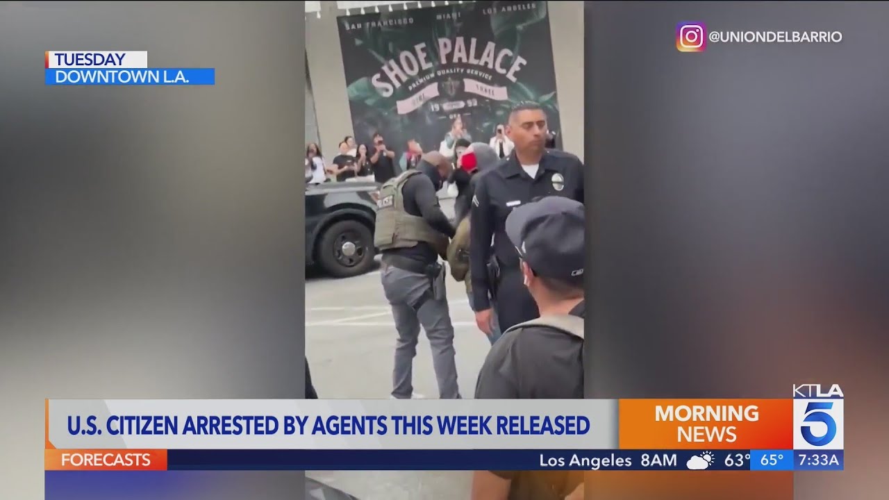 U.S. citizen detained by ICE in L.A. speaks out