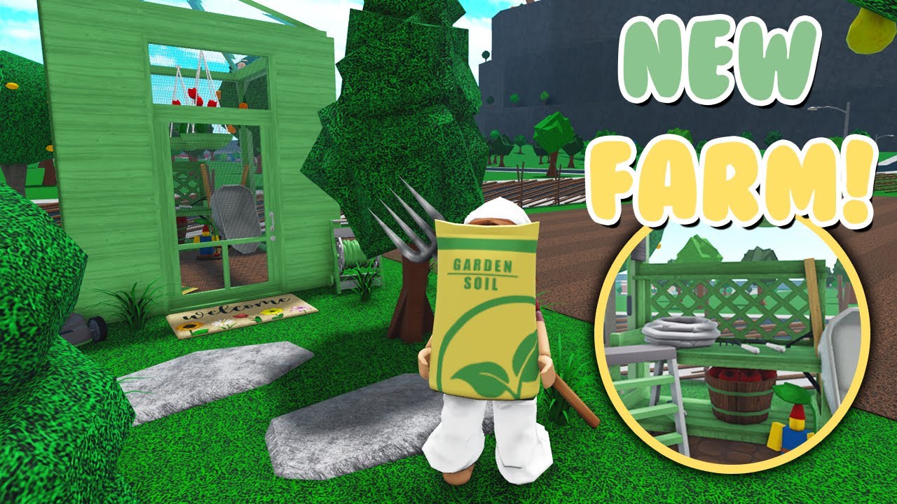 Building A FARM Using The NEW UPDATE ITEMS!