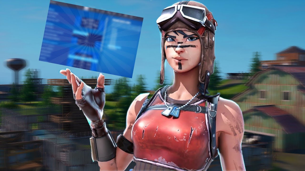 I used Brock Plays Fortnite Settings and it turned me into this!!