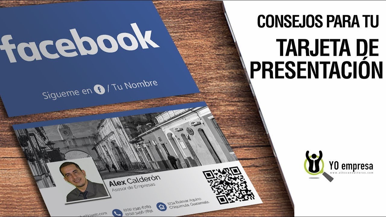 Consejos para hacer tu tarjeta de presentación profesional -marketing personal- business card