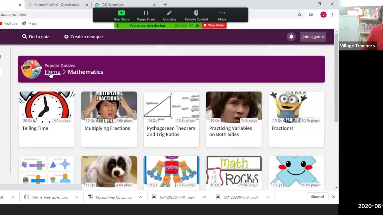Online Assessment- Training for School Teachers