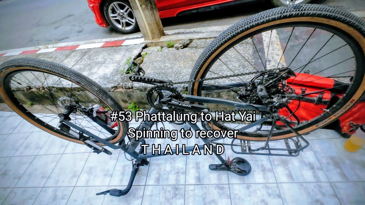 53rd ride from Phattalung spinning to Hua Hin After a mangling massage...