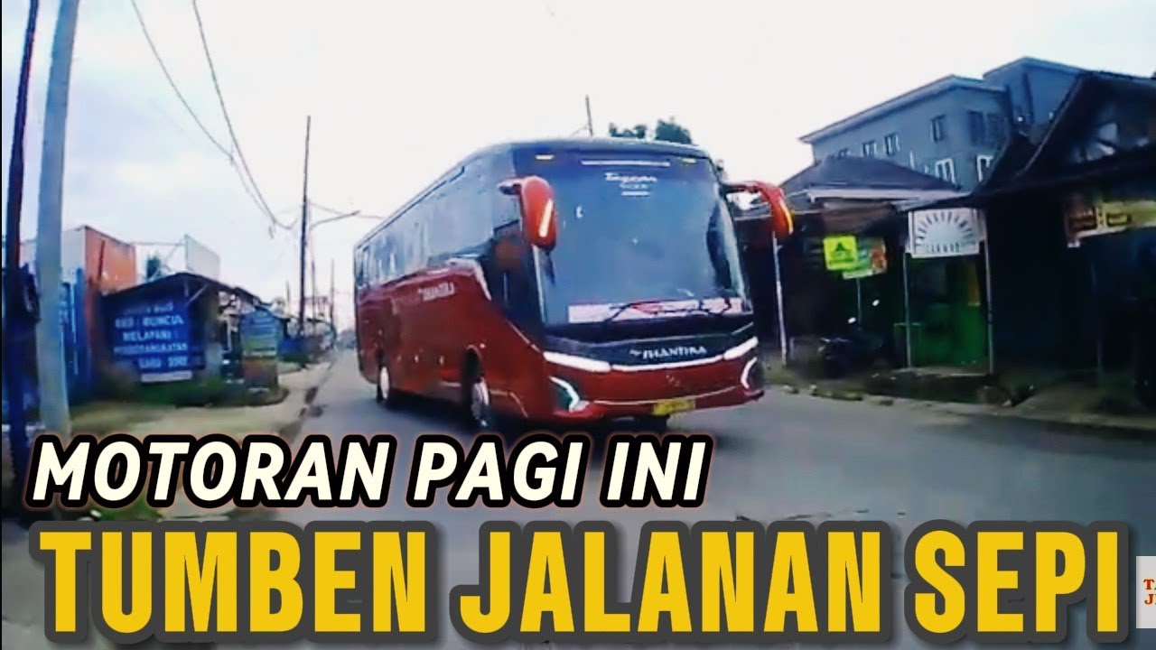 MOTORAN PAGI INI JALANAN RADA SEPI KARNA LIBUR NATARU