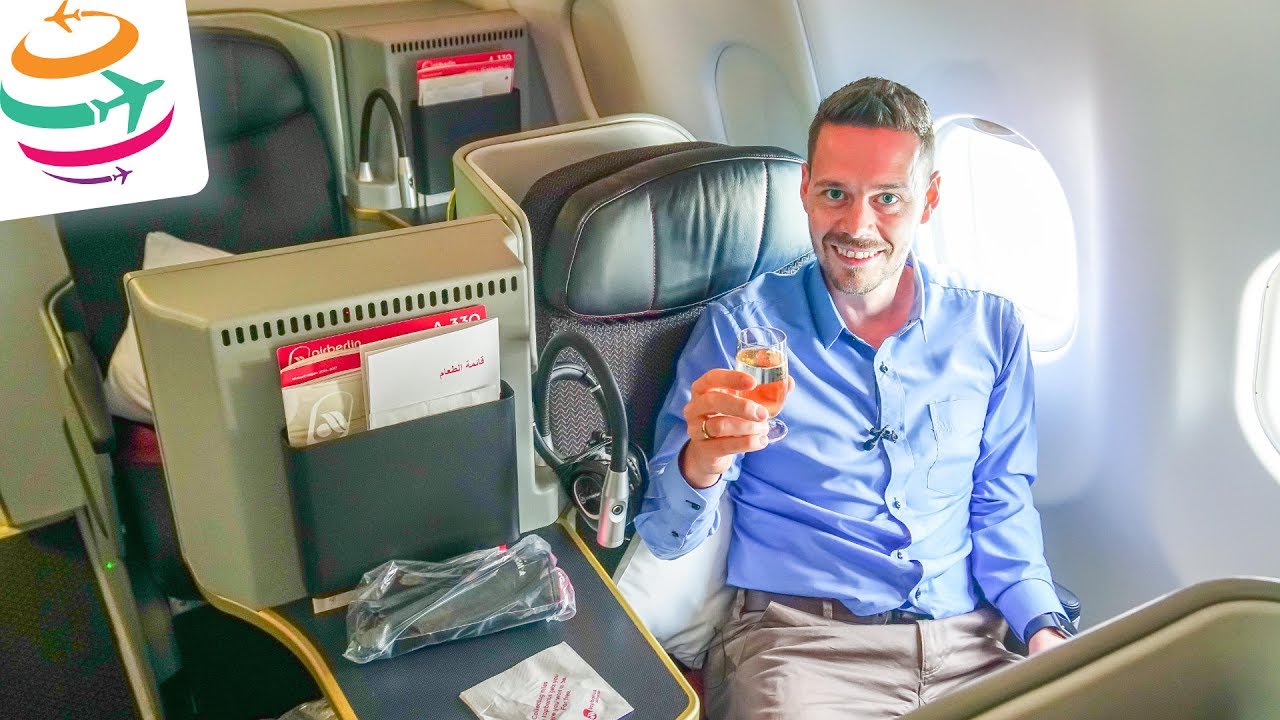 Air Berlin NEUE Business Class A330-200 AUH-TXL | YourTravel.TV