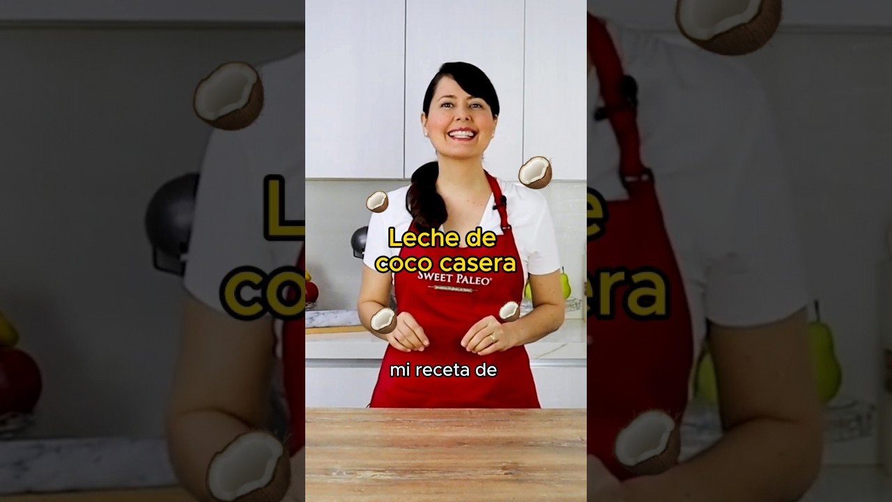 Leche de coco casera