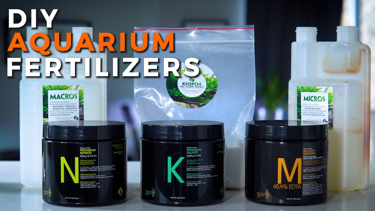 MAKE YOUR OWN AQUARIUM FERTS | Full DIY Tutorial!
