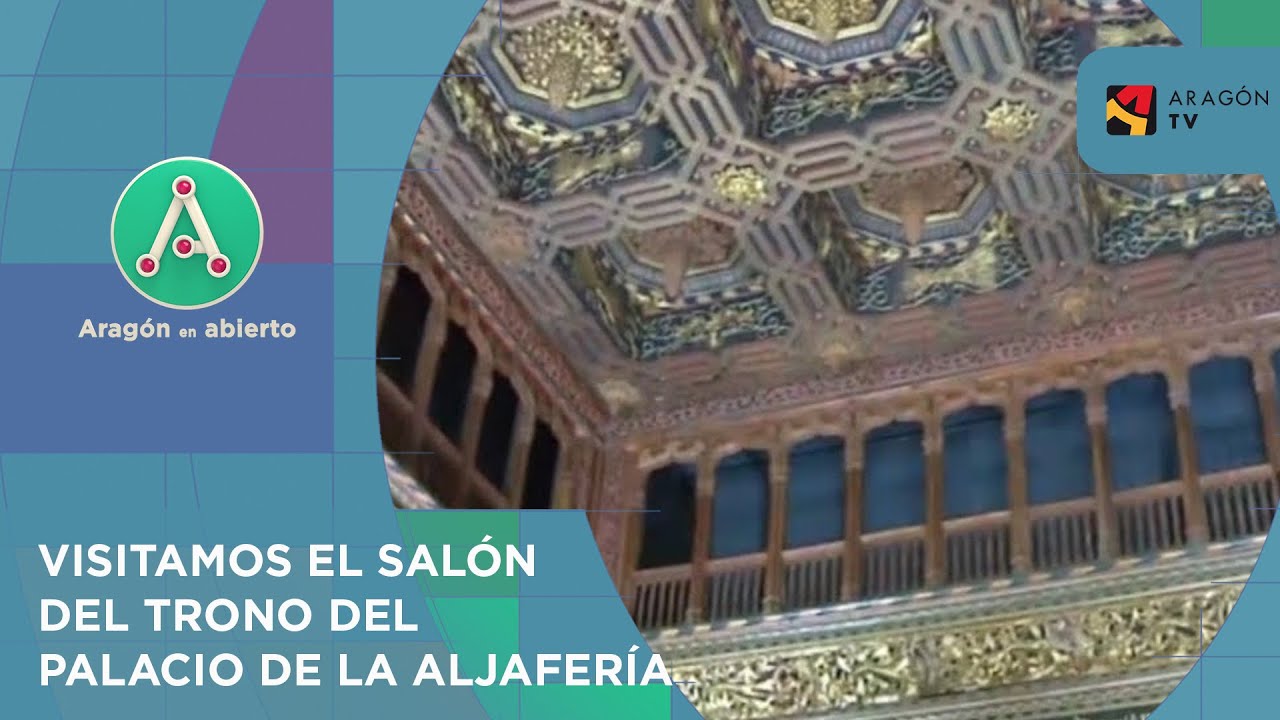 El Salón del Trono del palacio de la Aljafería