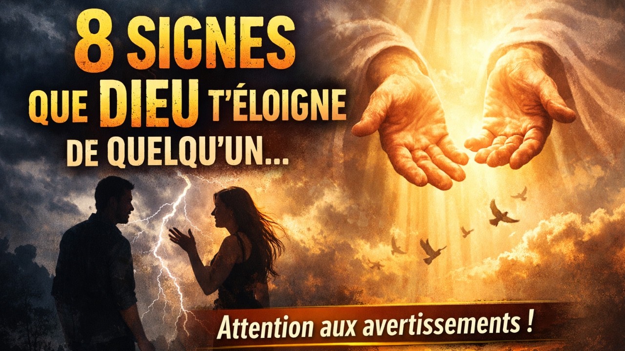 8 Avertissements de Dieu quand quelqu’un NE DOIT PLUS RESTER DANS TA VIE