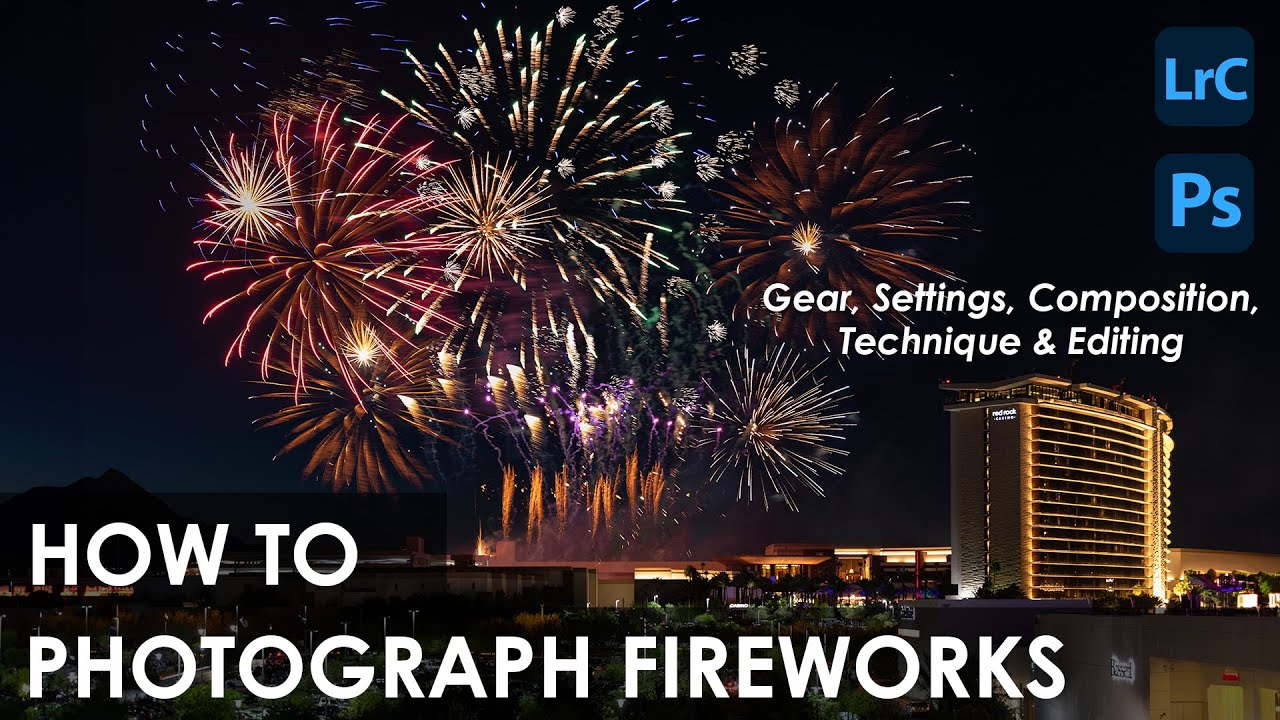 Time Blending Approach to Photographing Fireworks - Tutorial