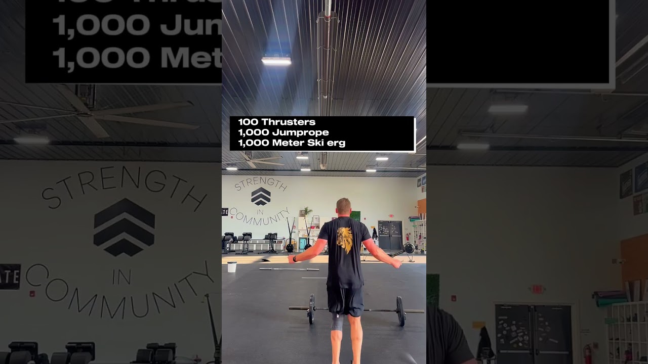 10 Rounds. #thrusters #workout #fitness
